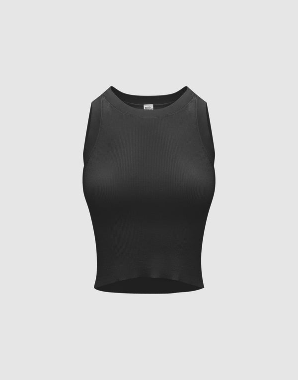 Sleeveless Knitted T-Shirts