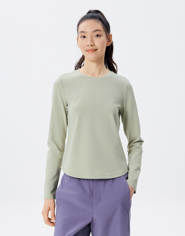 Crew Neck Long Sleeve T-Shirts