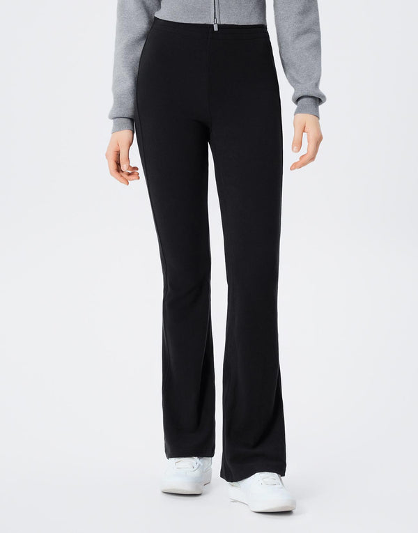 Drawstring Pull On Flare Pants