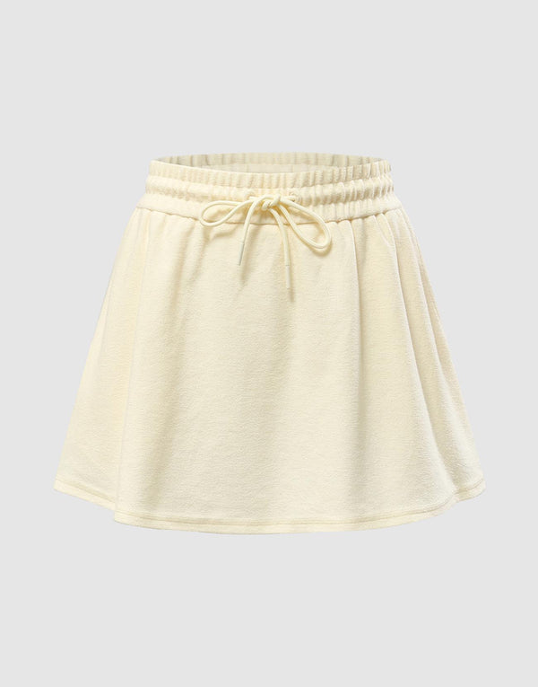 Antibacterial A-Line Mini Skirts