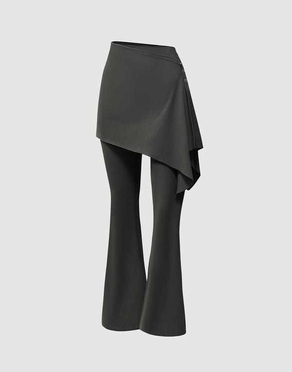 Skirt Layered Leggings