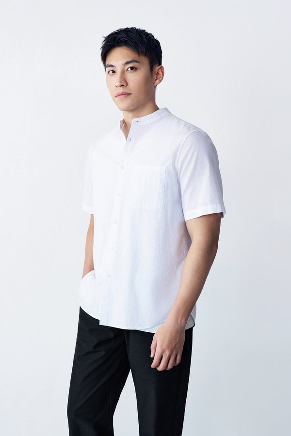 Standard Sleeve Stand Collar Shirts