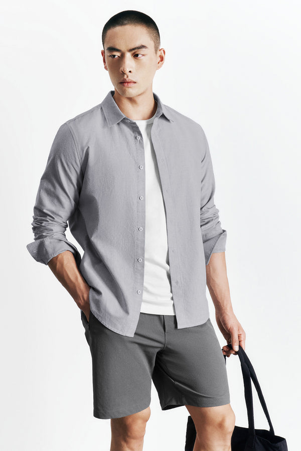 Long Sleeve Woven Shirts