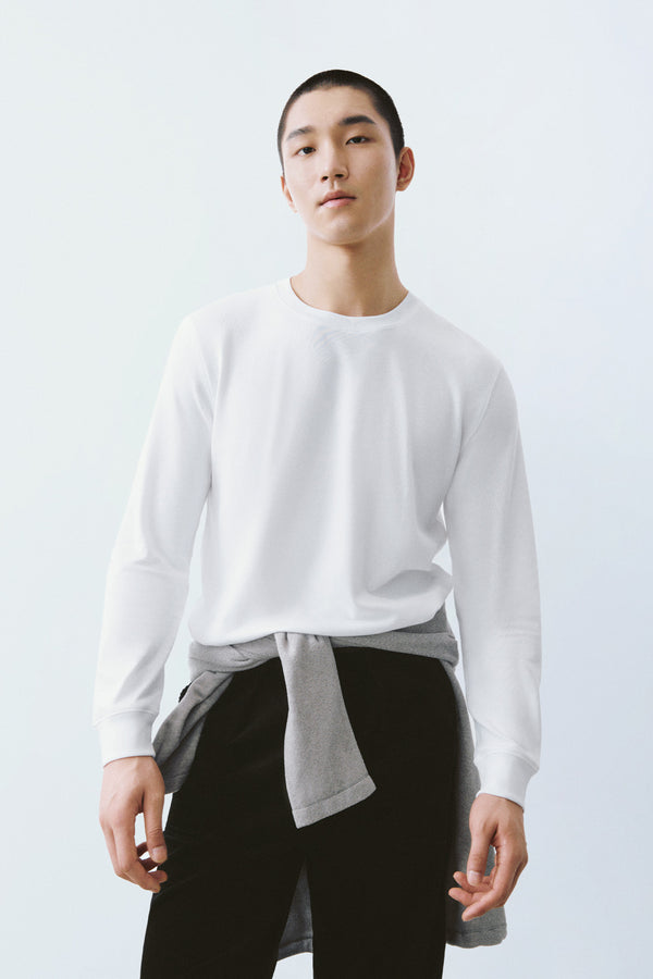 Long Sleeve Crew Neck T-Shirts