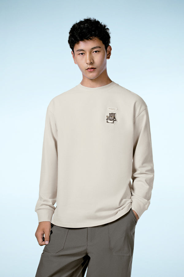 Crew Neck Long Sleeve T-Shirts