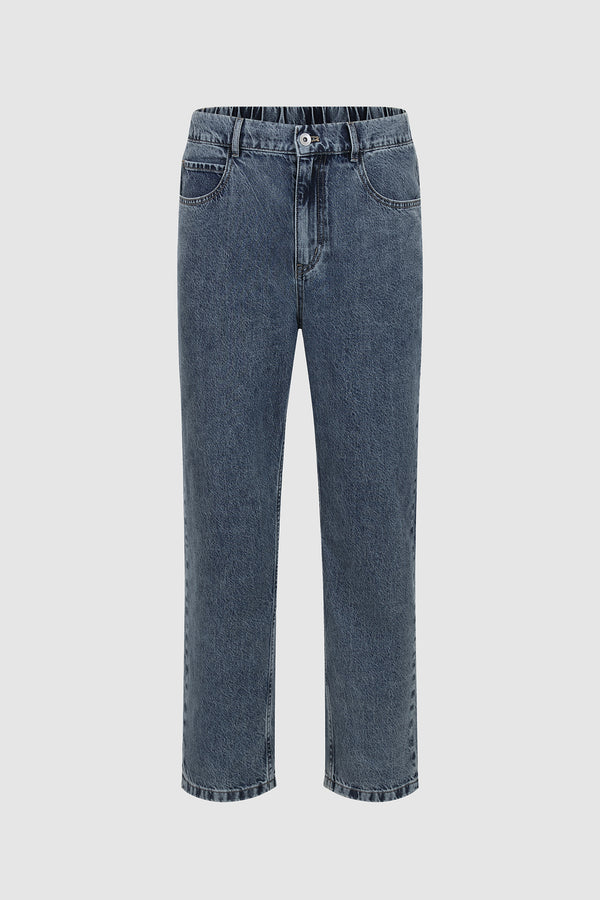 Straight Denim Jeans