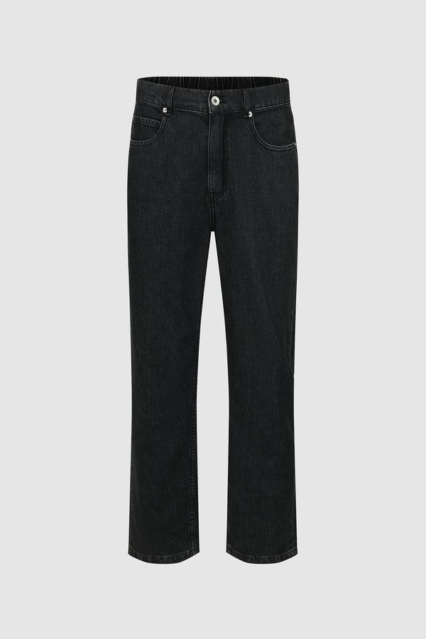 Straight Denim Jeans