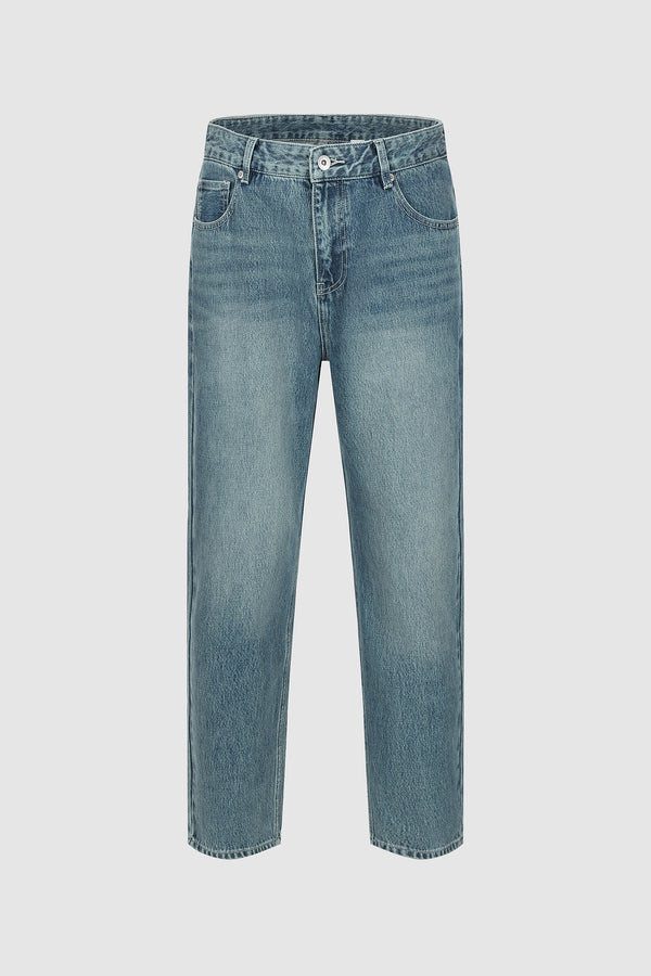 Carrot Fit Regular Denim Jeans