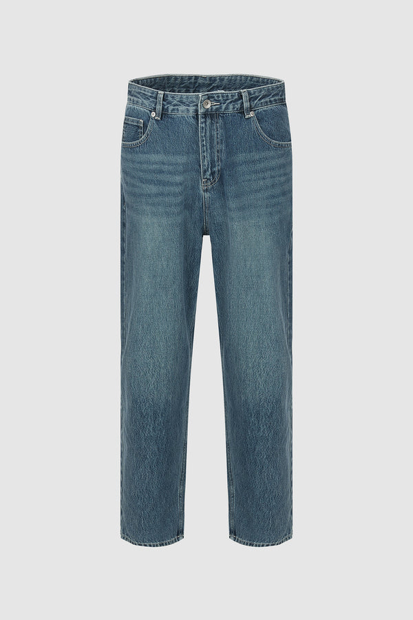 Carrot Fit Regular Denim Jeans