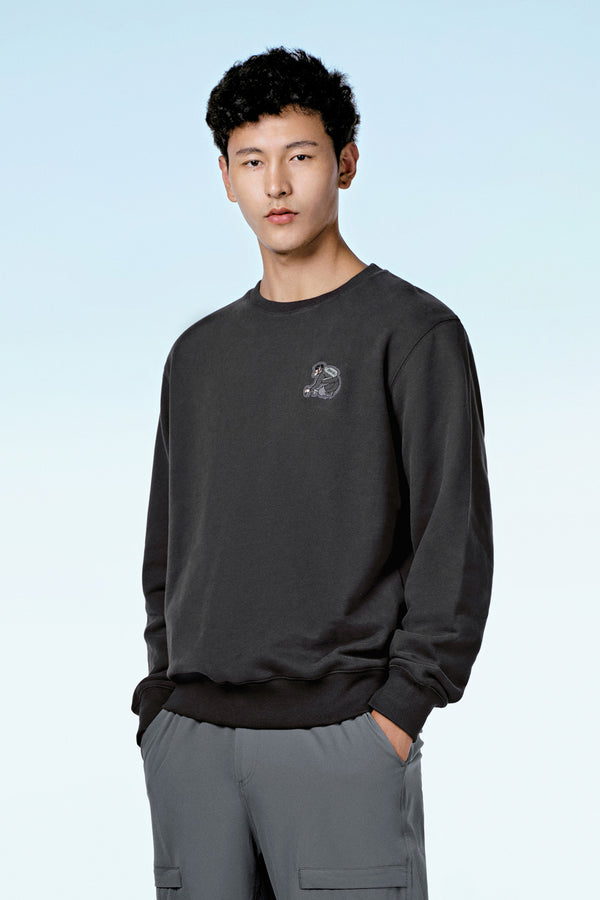 Drop Shoulder Sleeve Sweatshirts