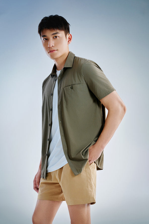Wrinkle-Free Short Sleeve Shirts