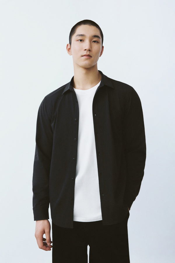 Wrinkle-Free Long Sleeve Shirt Collar Shirts