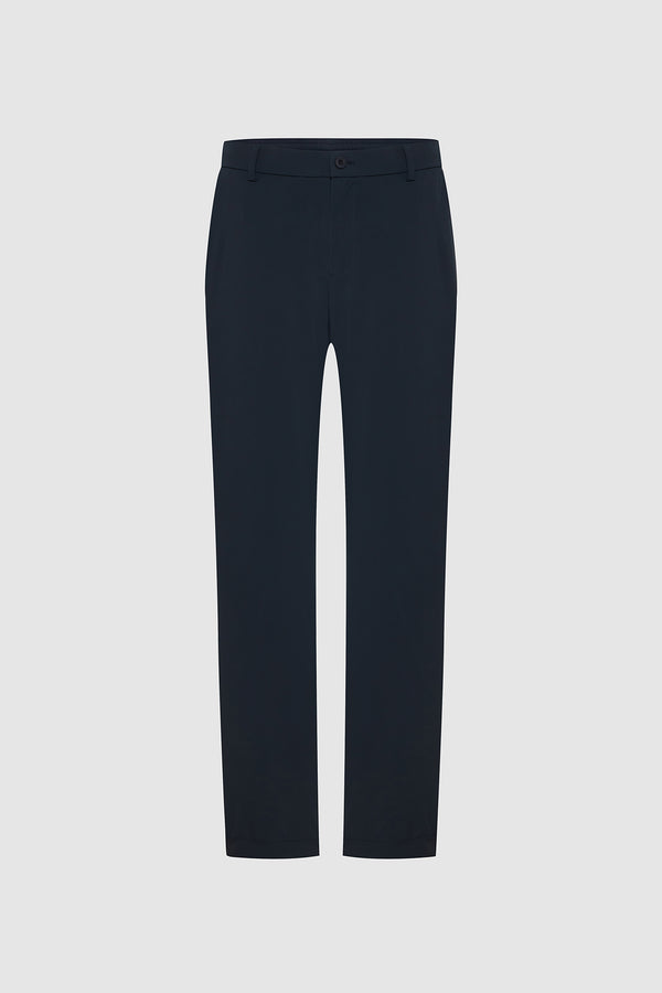Wrinkle-Free Long Straight Pants