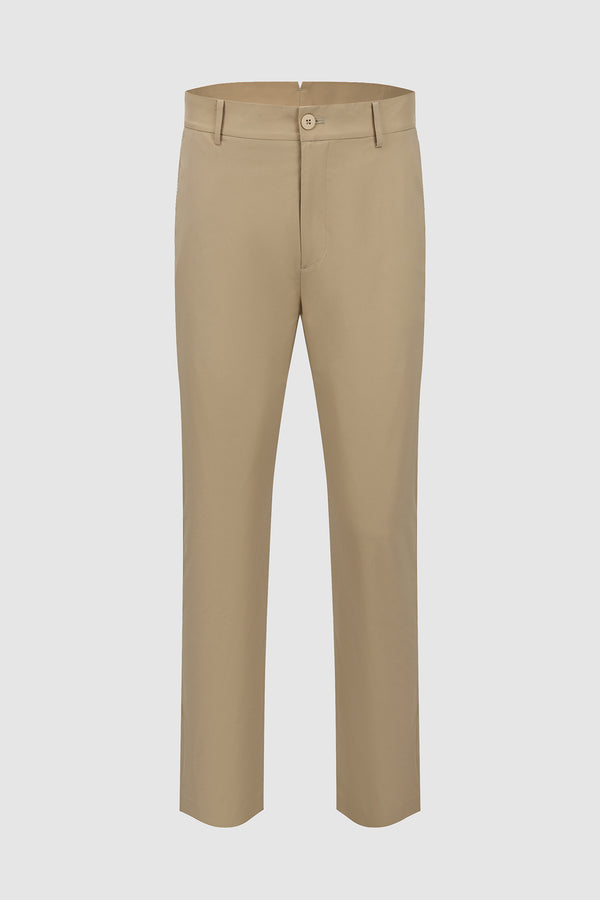Waterproof Cropped Straight Pants