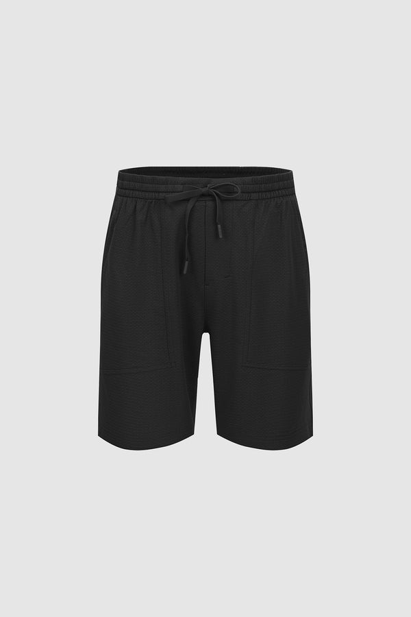 Knitted Fabric Regular Shorts