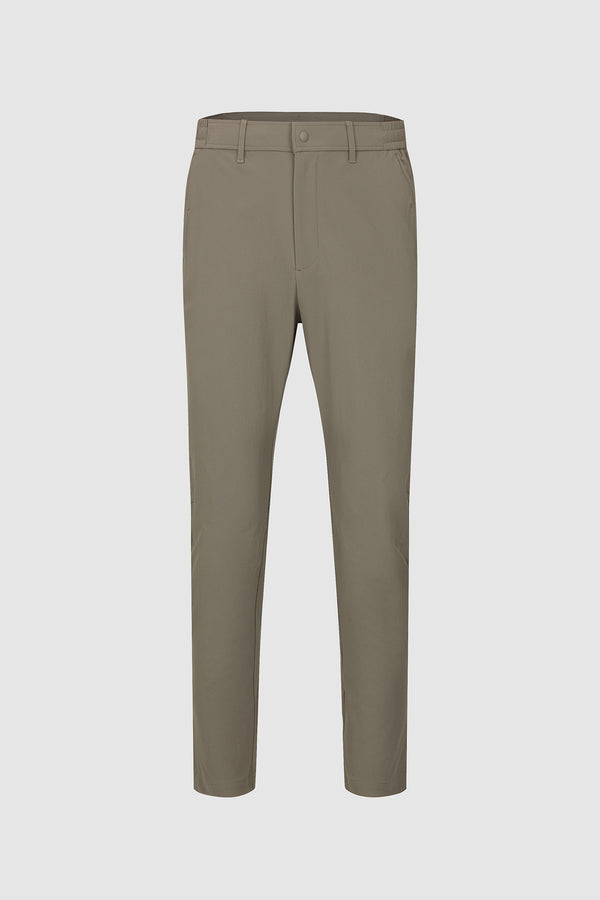 Wrinkle-Free Long Straight Pants