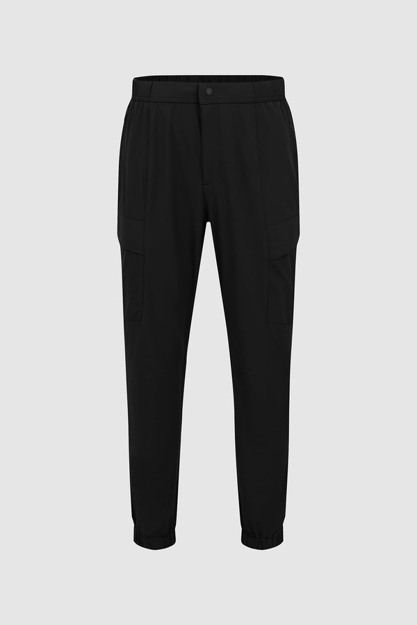 Wrinkle-Free Long Jogger Pants