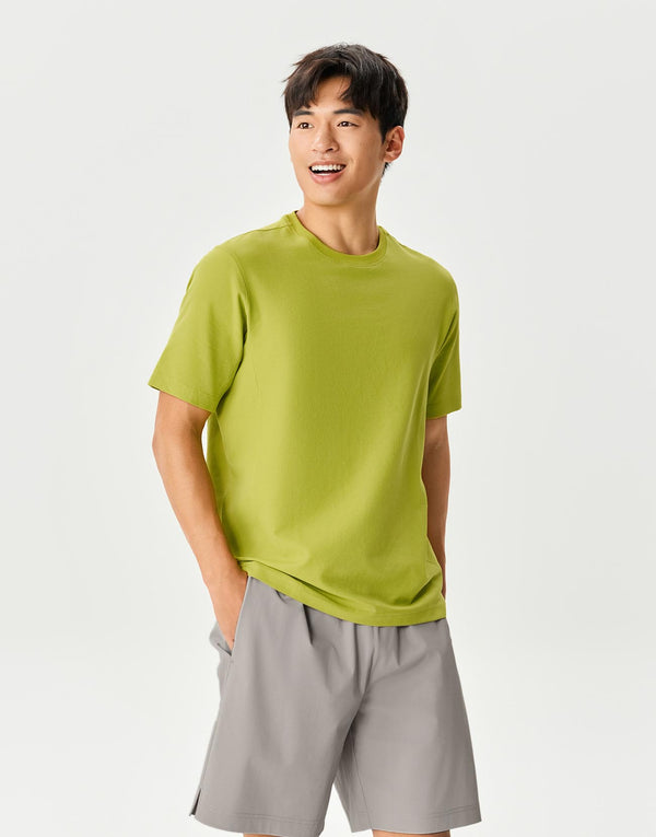 Contrast Crew Neck T-Shirts