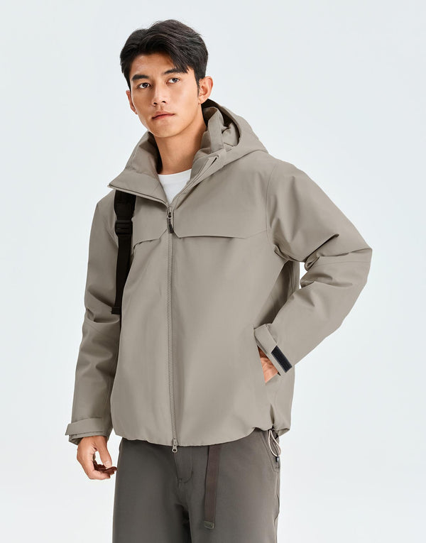 Hooded Zip Up Outwear