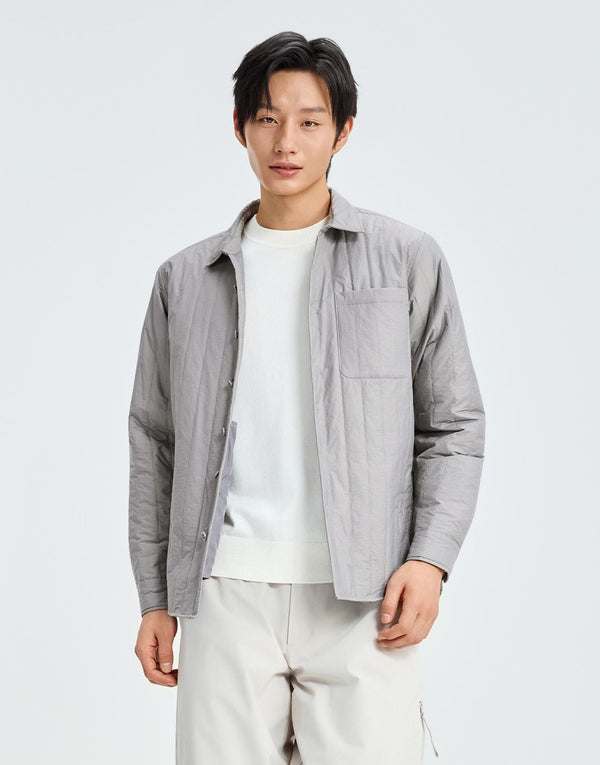 Collared Quilted Jackets