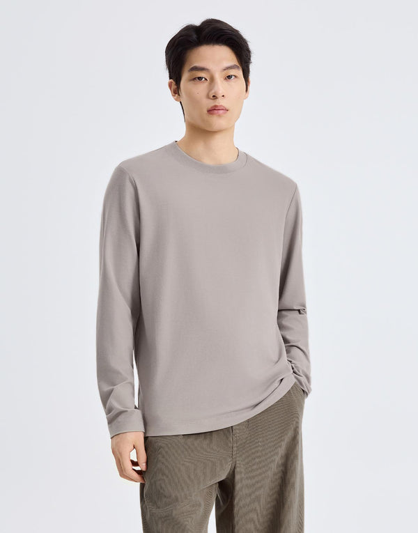 Crew Neck Long Sleeve T-Shirts