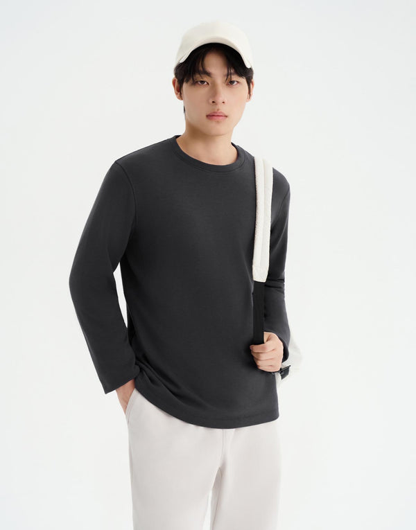 Crew Neck Long Sleeve T-Shirts