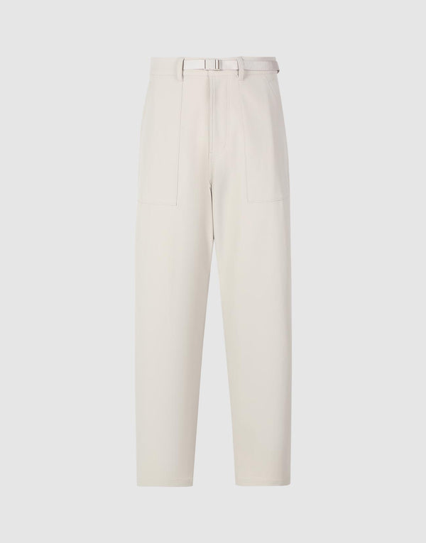 Belted Straight Leg Pants