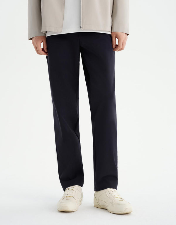 Pull On Straight Leg Pants