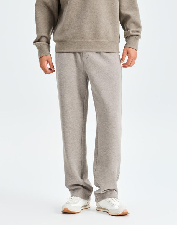 Drawstring Pull On Straight Leg Pants