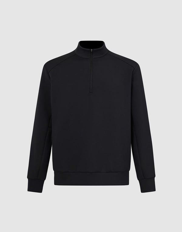 Half-Zip Stand Collar Shirts
