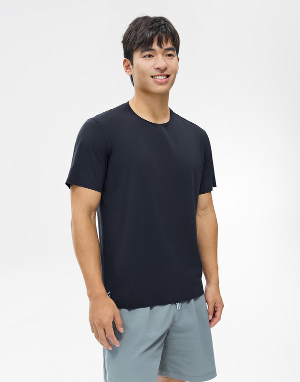 Contrast Crew Neck T-Shirts