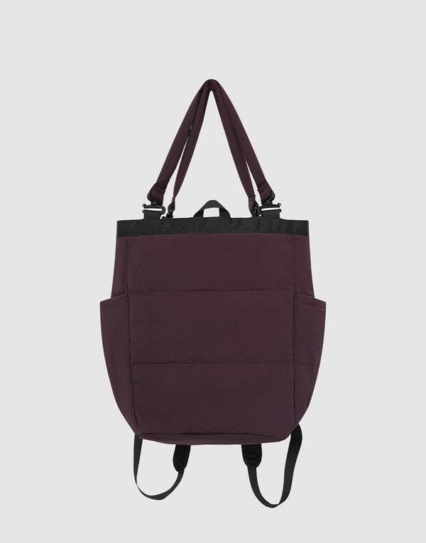 Large Puffer Tote Backpacks