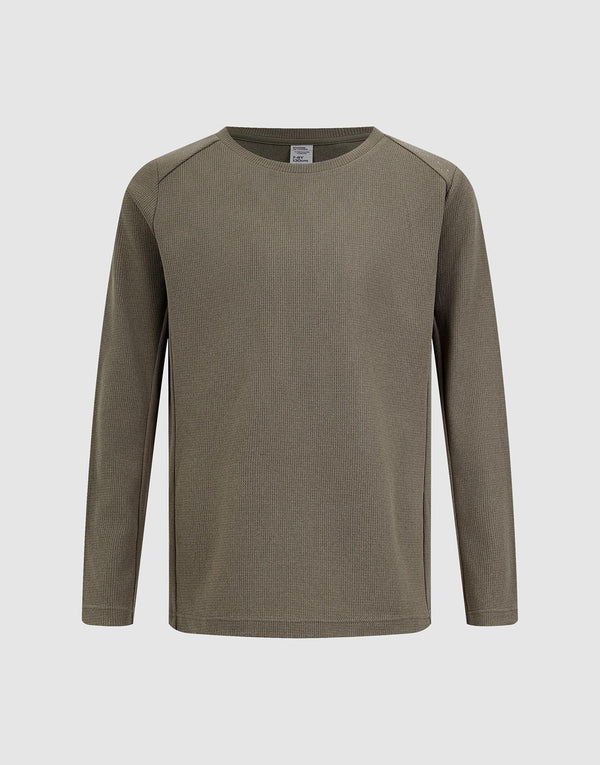 Seamed Long Sleeve T-Shirts