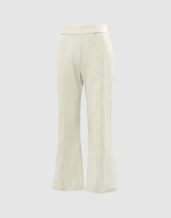 Pull-On Flare Pants