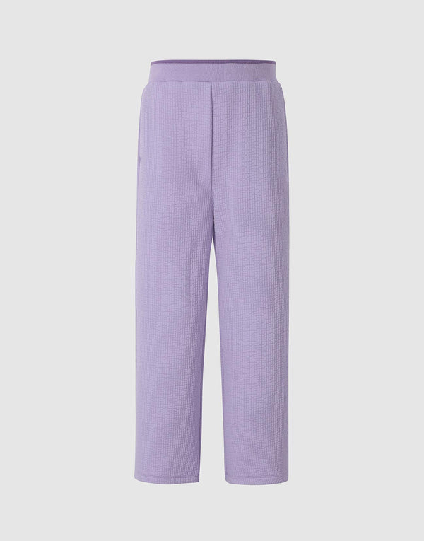Drawstring Loose Straight Pants